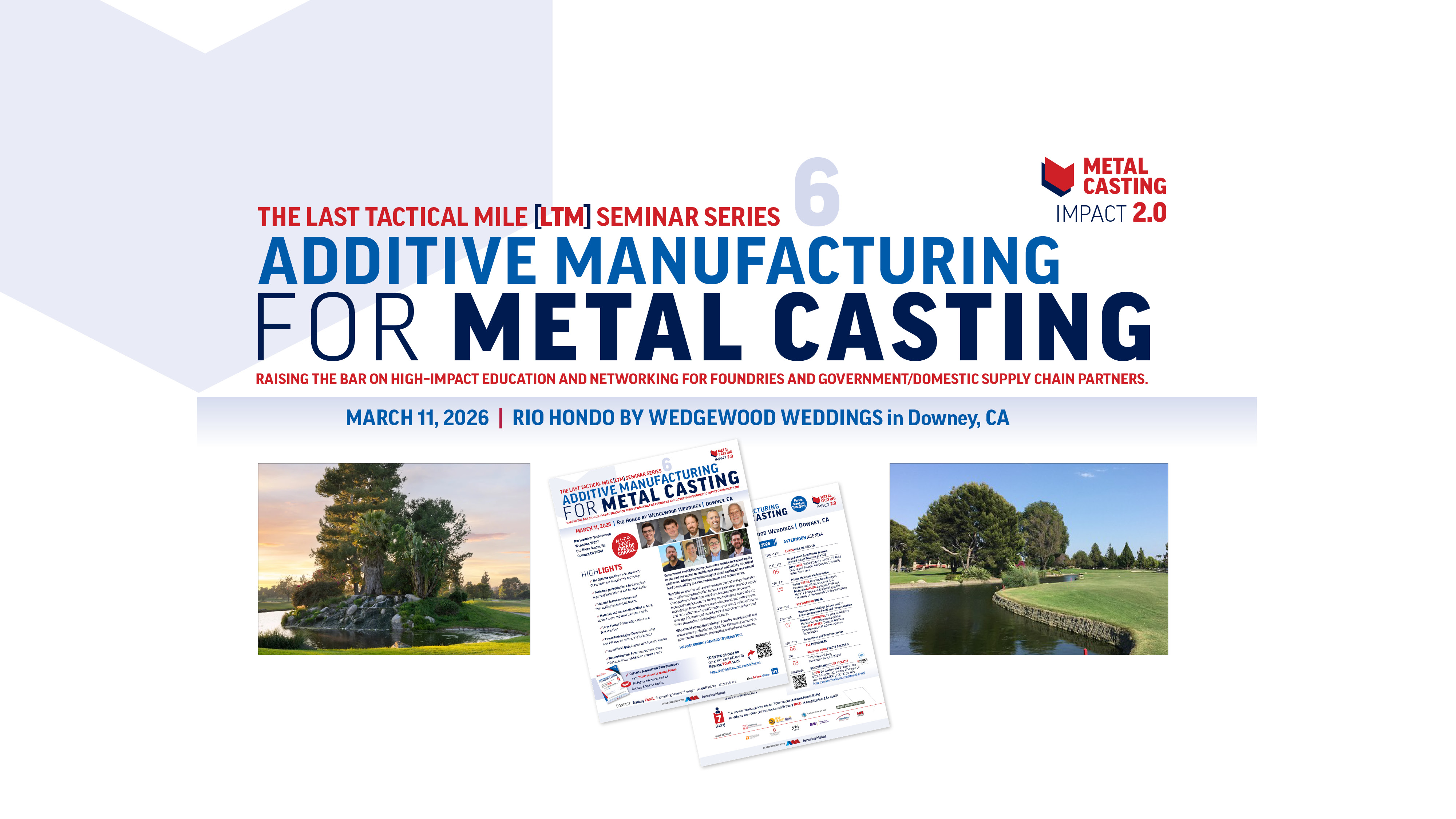 LTM | Impact 2.0 Additive Manufacturing for Metal Casting Seminar No 6